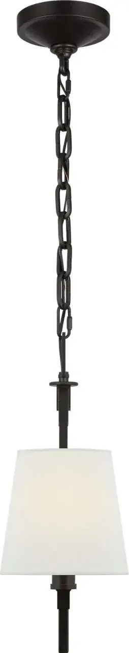 Perth Large Linear Chandelier in Aged Iron - Image 3