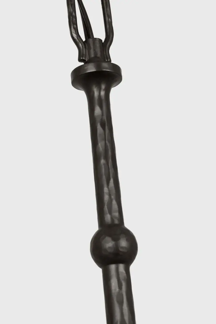 Wellen Large Chandelier in Aged Iron - Image 7