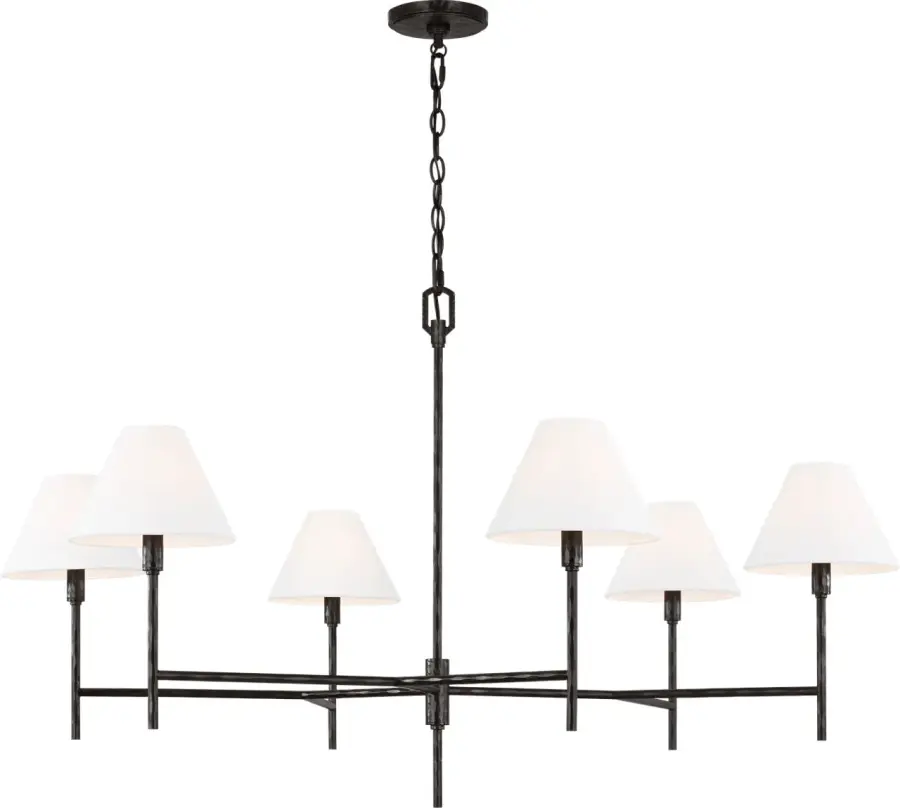 Ridgewood Extra Large Chandelier in Aged Iron - Image 1
