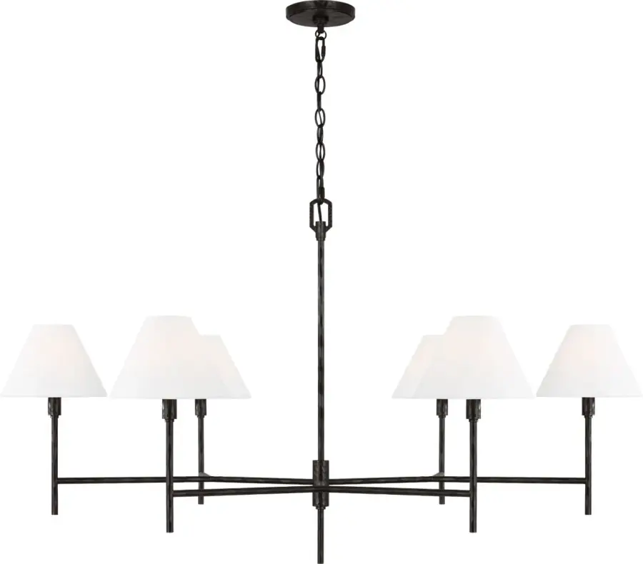 Ridgewood Extra Large Chandelier in Aged Iron - Image 2