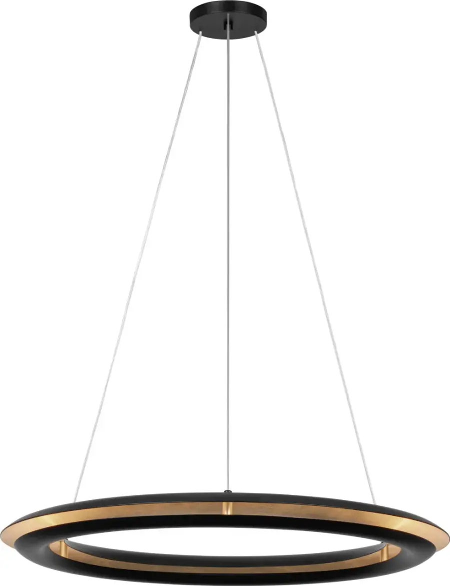 Cielo Medium Chandelier in Midnight Black - Image 3