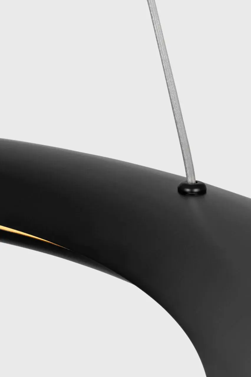Cielo Medium Chandelier in Midnight Black - Image 6