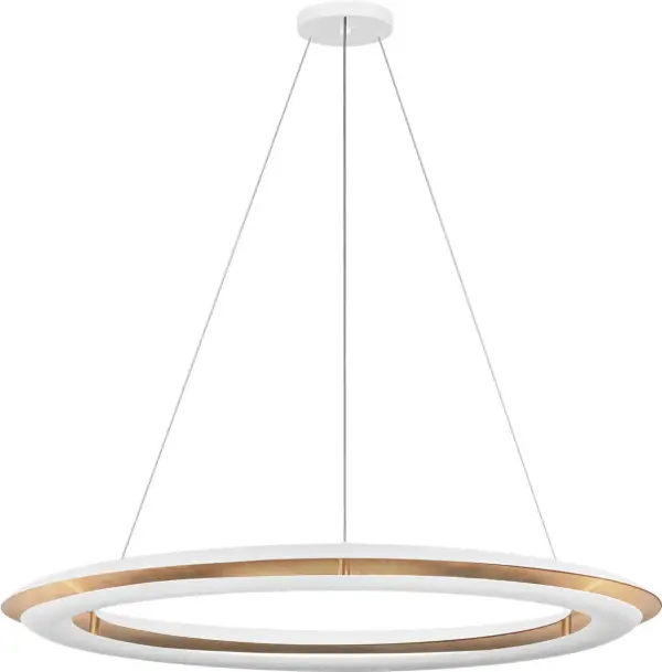 Cielo Large Chandelier in Matte White - Image 4