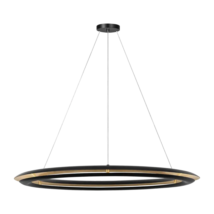 Cielo Extra Large Chandelier in Midnight Black - Image 1