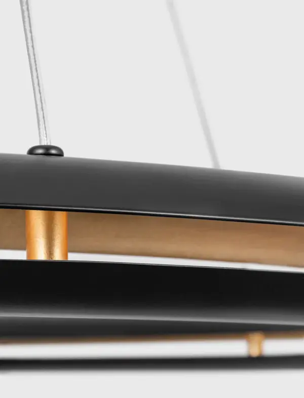 Cielo Extra Large Chandelier in Midnight Black - Image 6