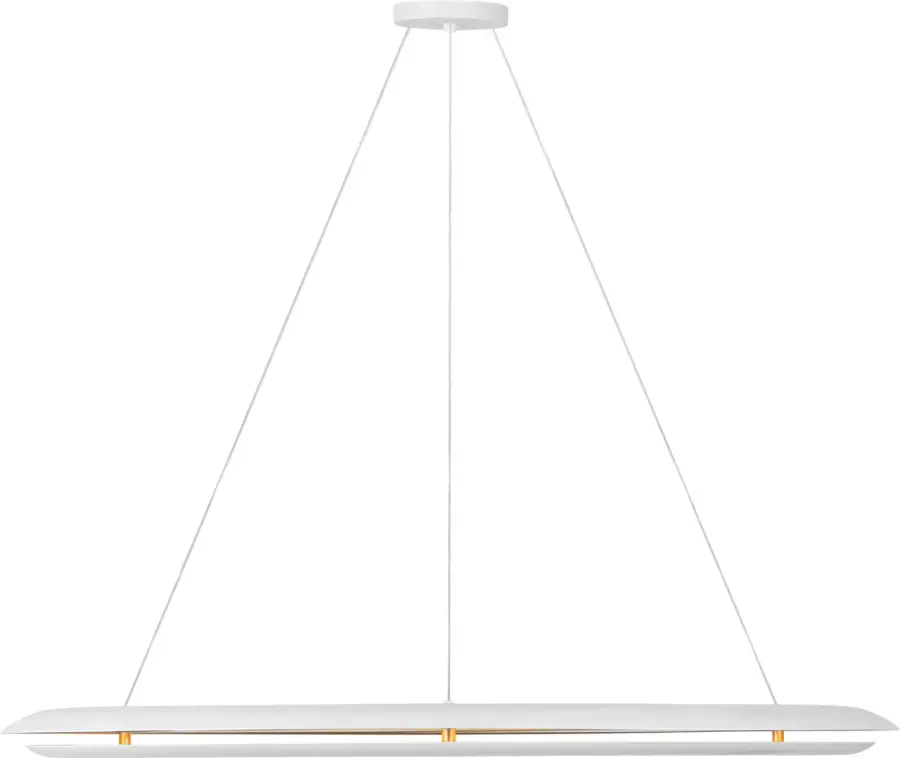 Cielo Extra Large Ring Chandelier in Matte White - Image 2