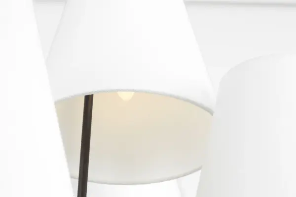 Marina 40" Chandelier in Aged Iron - Image 5