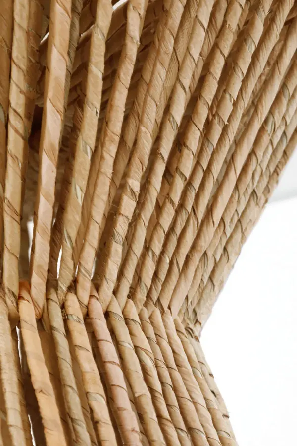 Coastal-Inspired Natural Abaca Lamp Brings Organic Texture to Any Space - Image 3