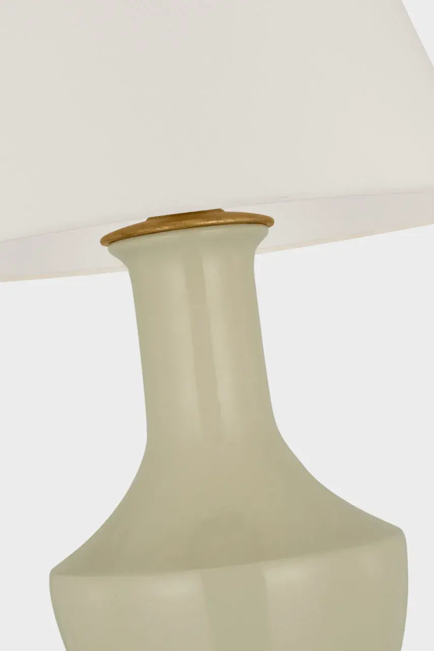 Lambay Cordless Table Lamp in Coconut with Linen Shade - Image 2