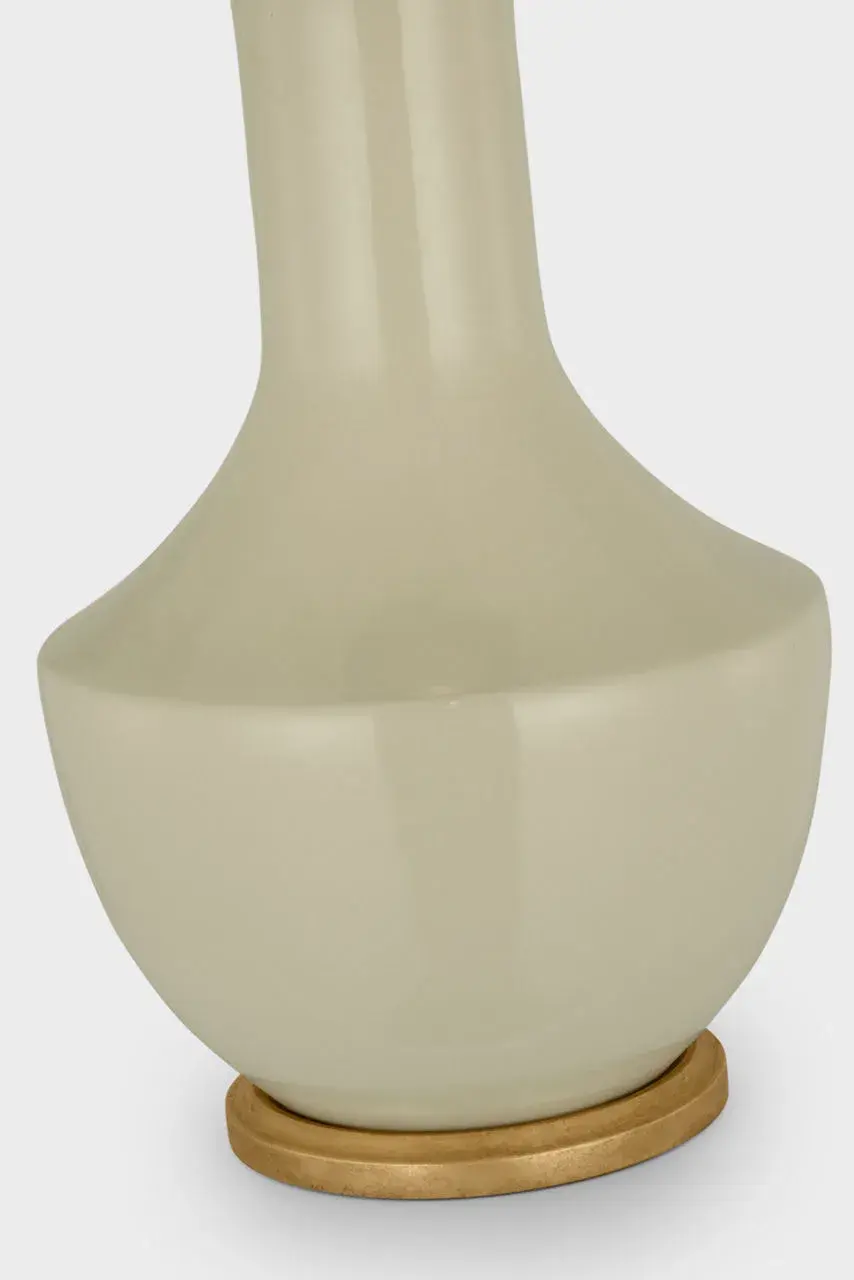 Lambay Cordless Table Lamp in Coconut with Linen Shade - Image 3