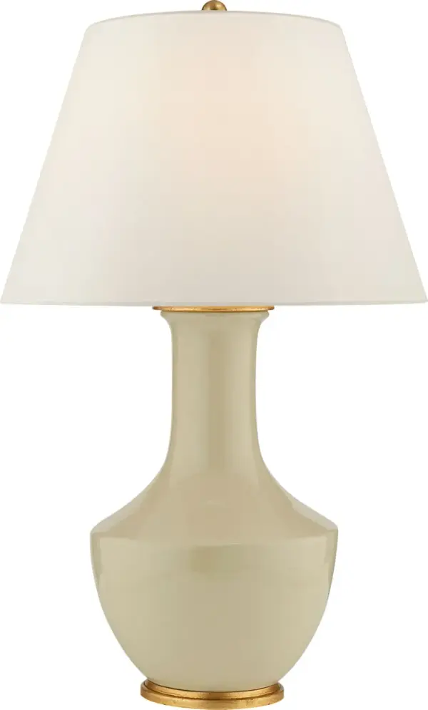Lambay Cordless Table Lamp in Coconut with Linen Shade - Image 5