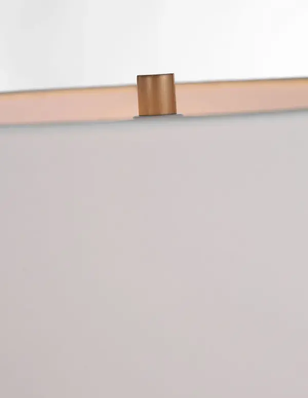 Reeve 29" Table Lamp in Vintage Carrara with Linen Shade - Image 9