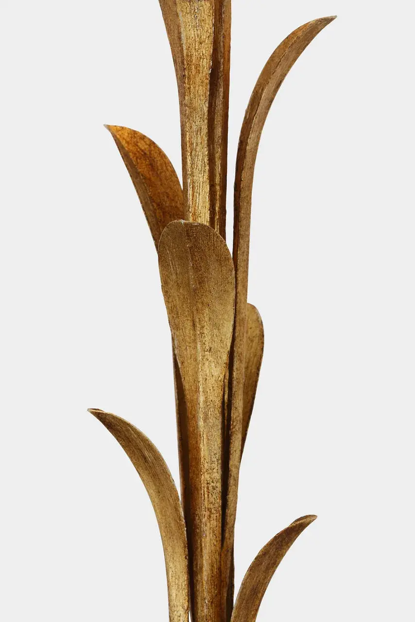 Elegant French-Inspired Floor Lamp with Timeless Gilded Finish - Image 2