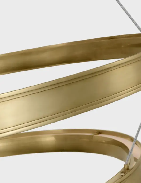 Connery 50" Two-Tier Ring Chandelier - Image 4