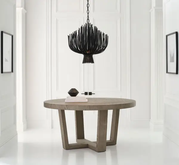 Astra 24" Sculpted Chandelier in Aged Iron - Image 11