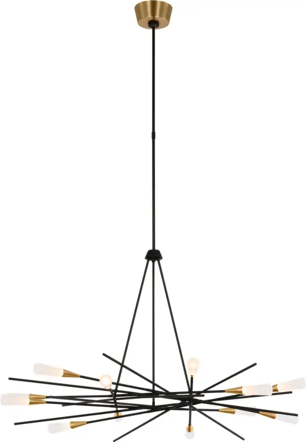 Bold Statement Piece with Modern Radial Design - Image 1