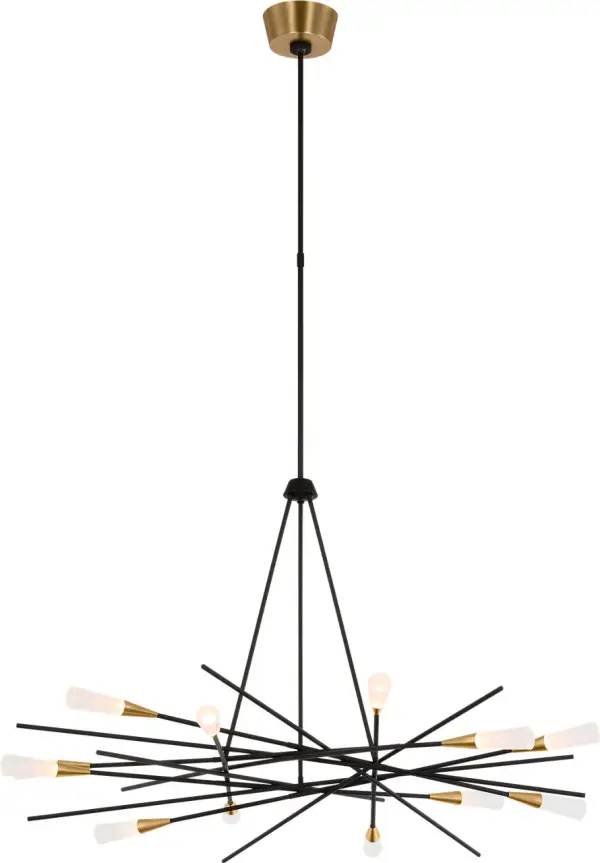 Bold Statement Piece with Modern Radial Design - Image 2