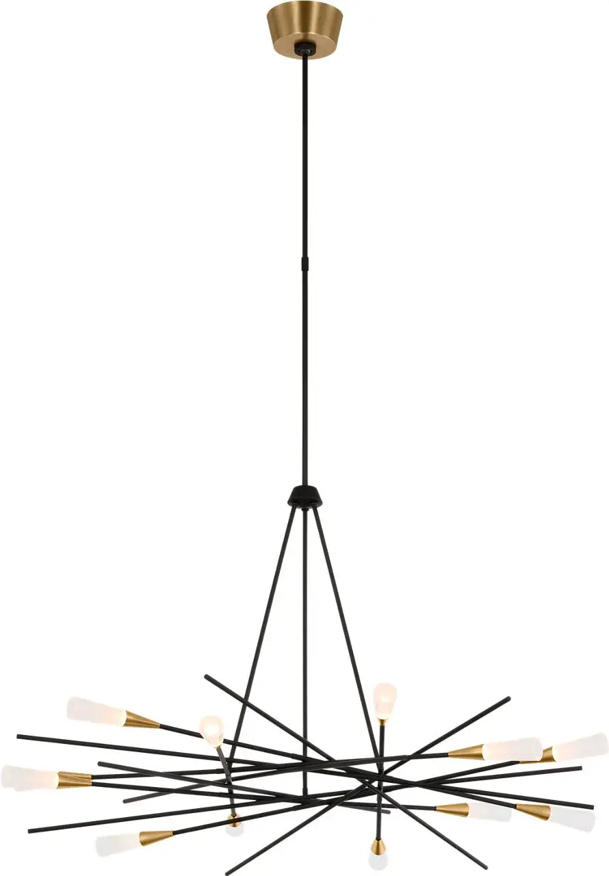 Bold Statement Piece with Modern Radial Design - Image 2