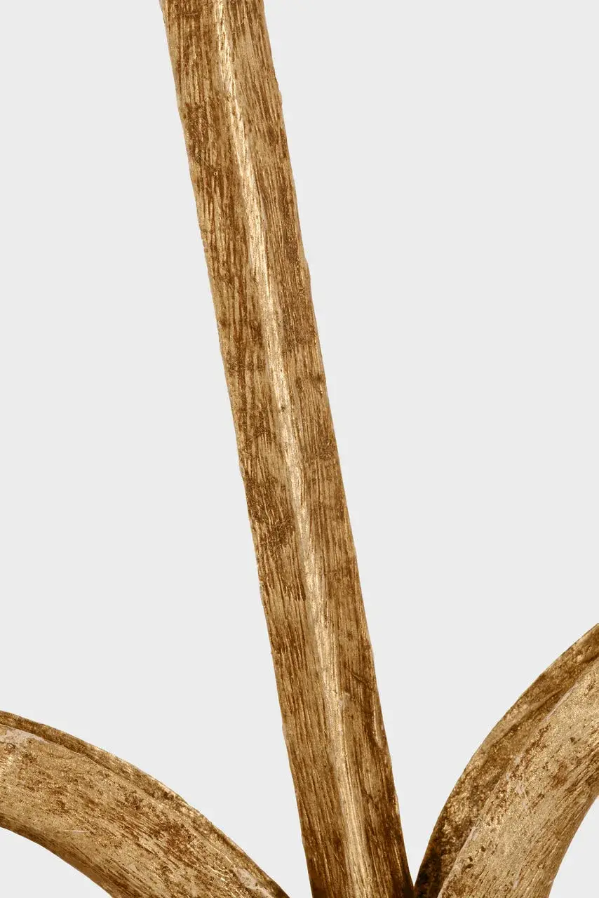 Amalfi 57" Linear Chandelier in Milano Gold with Linen Shades - Image 20