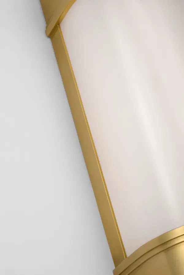 Marden 12" Salon Bath Sconce in Antique-Burnished Brass - Image 5