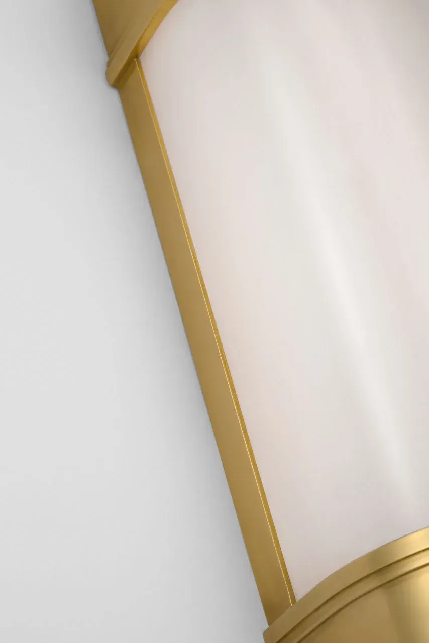 Marden 12" Salon Bath Sconce in Antique-Burnished Brass - Image 5