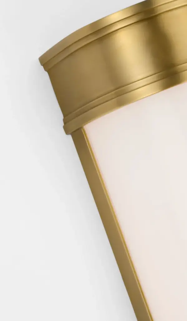 Marden 18" Salon Bath Sconce in Antique-Burnished Brass - Image 5
