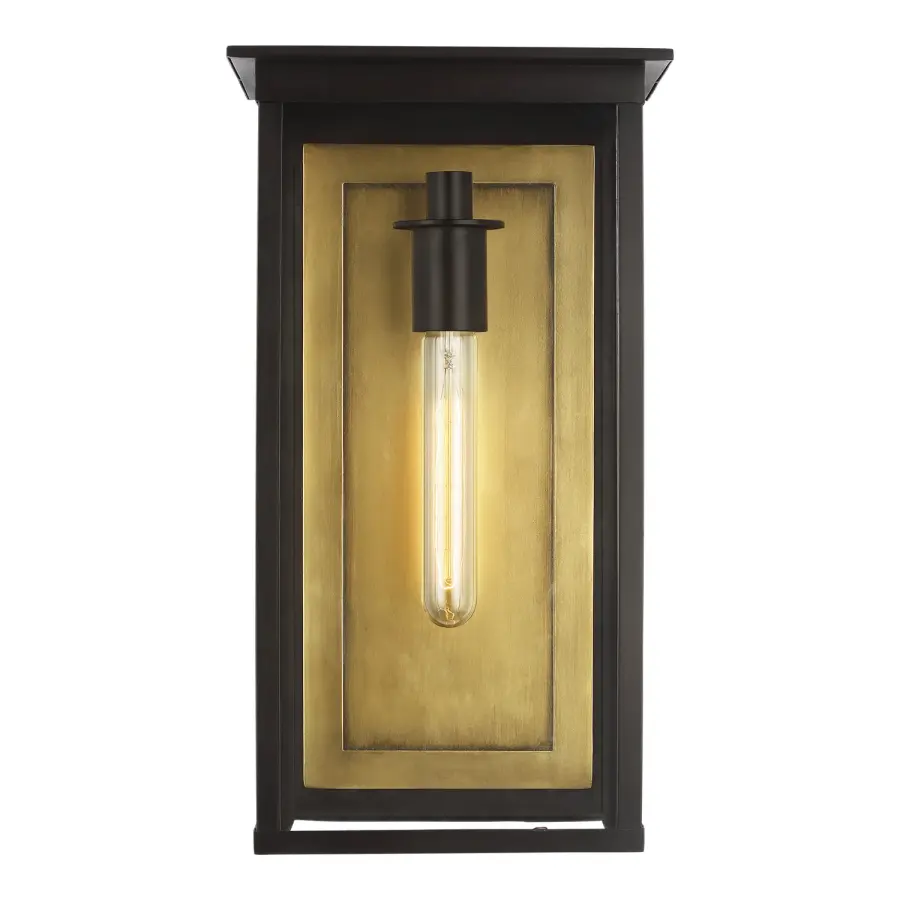 Freeport Outdoor Wall Lantern in Heritage Copper