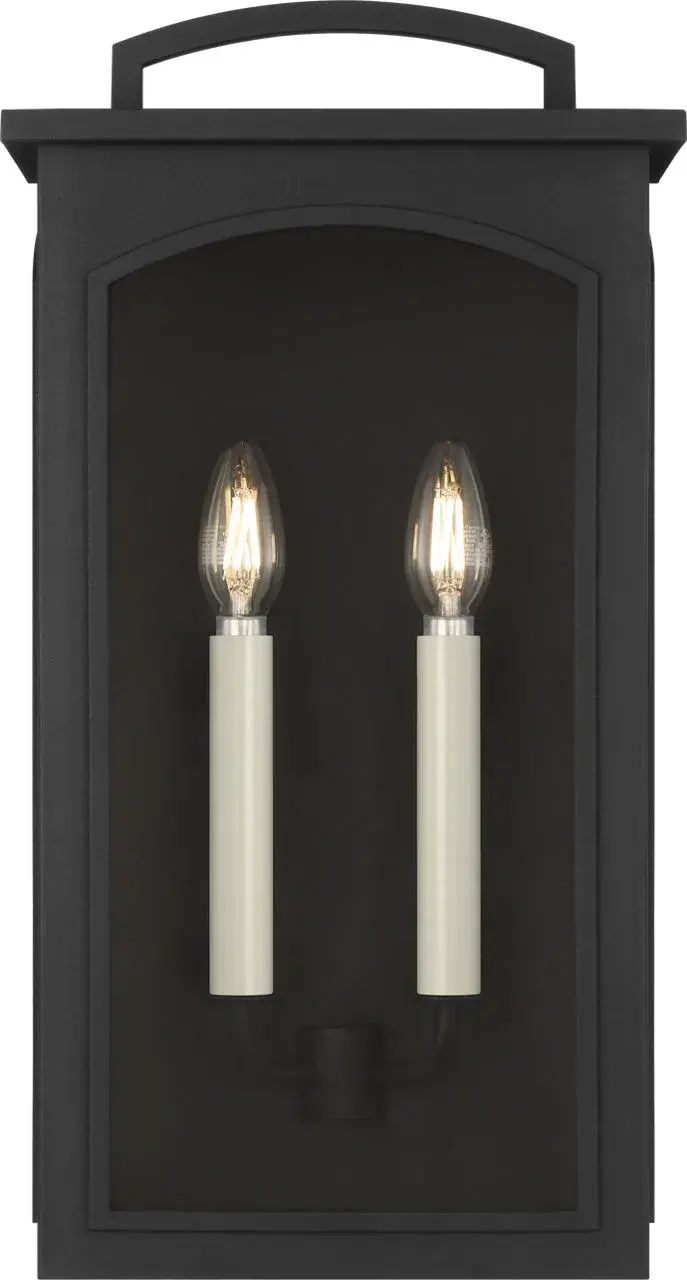 Modesto 19" Outdoor Wall Lantern - Image 1