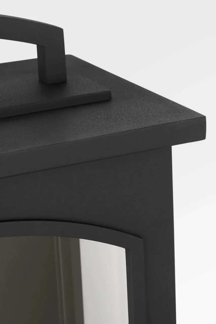 Modesto 24" Wall Lantern in Textured Black - Image 8