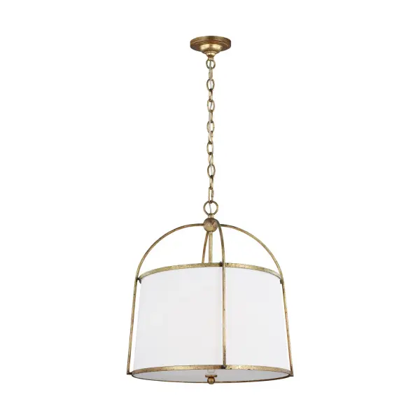 Stonington Two Light Pendant in Antique Gild