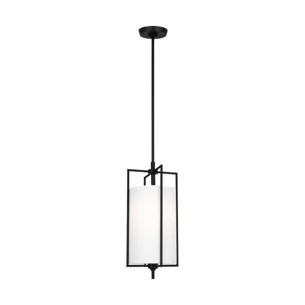 Perno One Light Pendant in Aged Iron