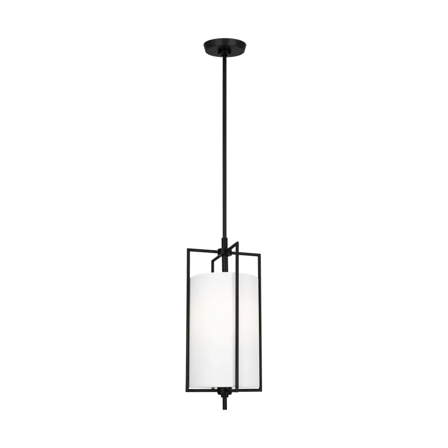 Perno One Light Pendant in Aged Iron