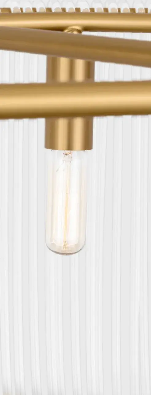Pierce Extra Large Pendant in Burnished Brass - Image 4