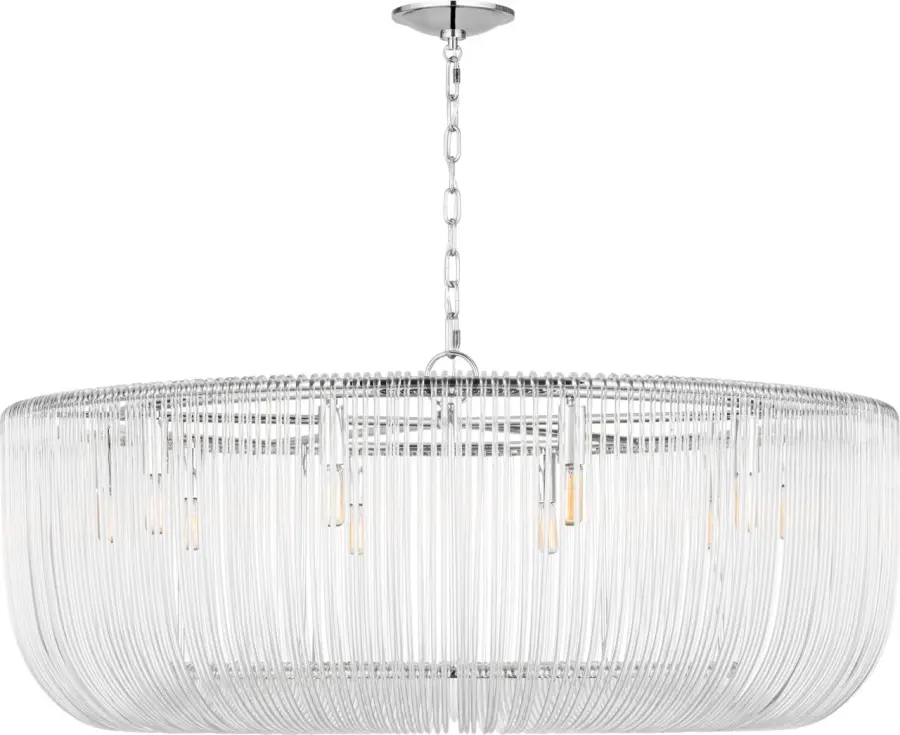 Pierce Extra Large Pendant in Polished Nickel - Image 2