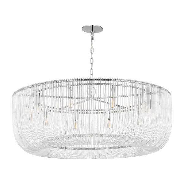 Pierce Extra Large Pendant in Polished Nickel - Image 3