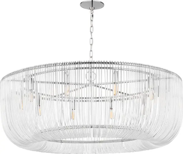Pierce Extra Large Pendant in Polished Nickel - Image 4