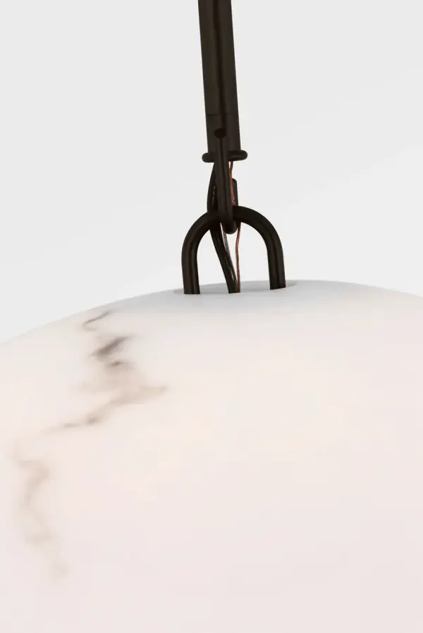 Savina 20" Pendant in Aged Iron - Image 3