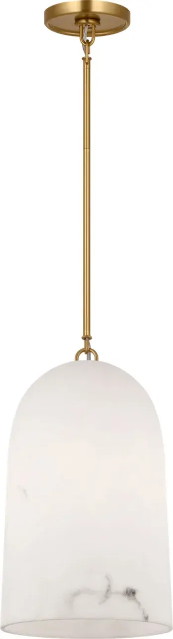 Savina 10" Pendant in Burnished Brass - Image 3