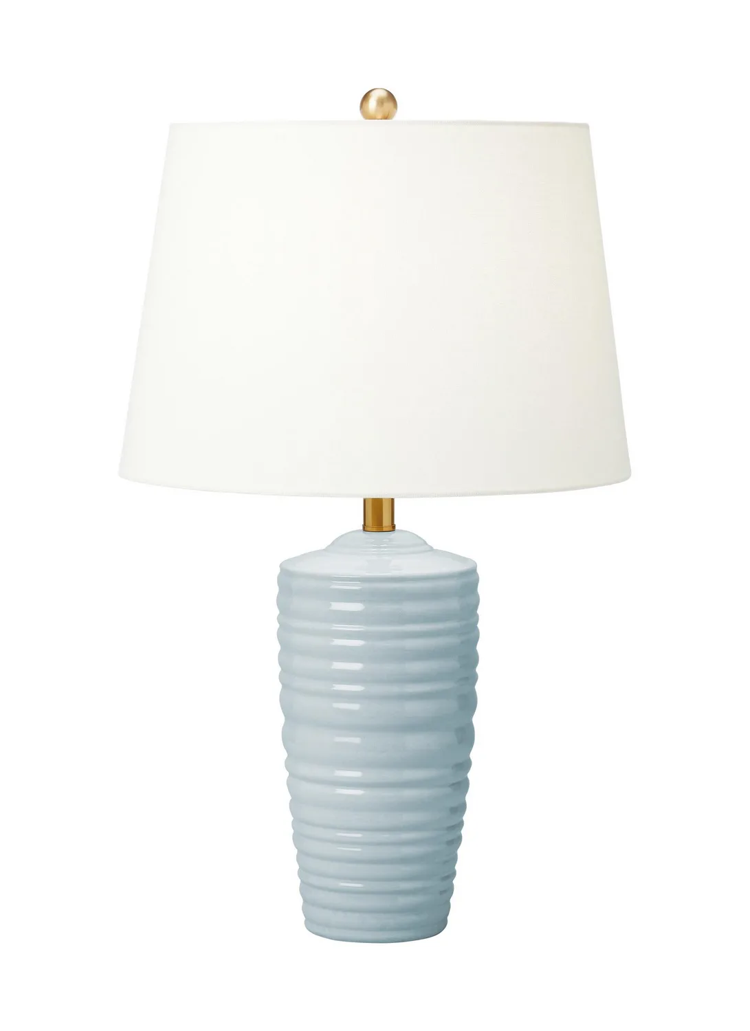 Waveland One Light Table Lamp in Frosted Anglia