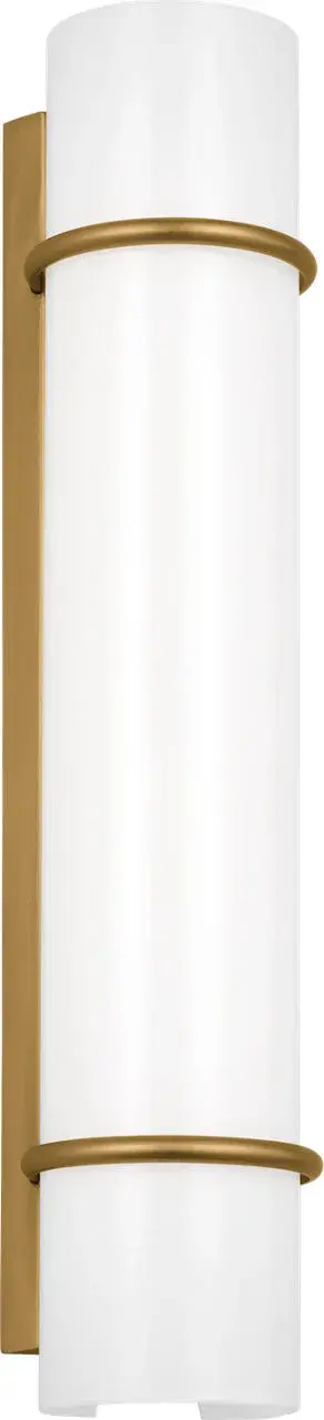 Amelie LED Vanity Light in Burnished Brass - Image 3