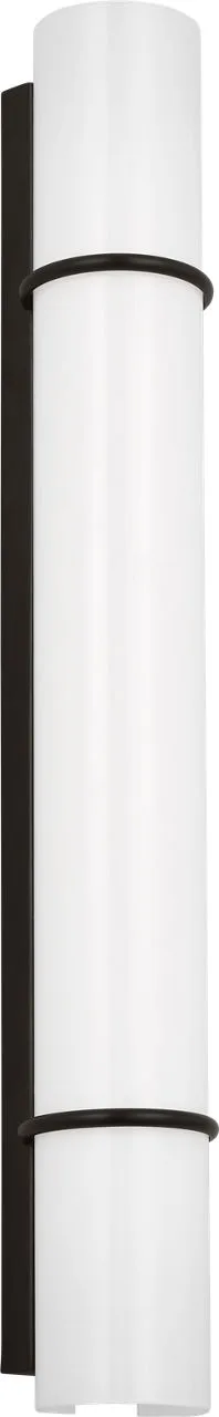 Amelie LED Vanity Light in Aged Iron