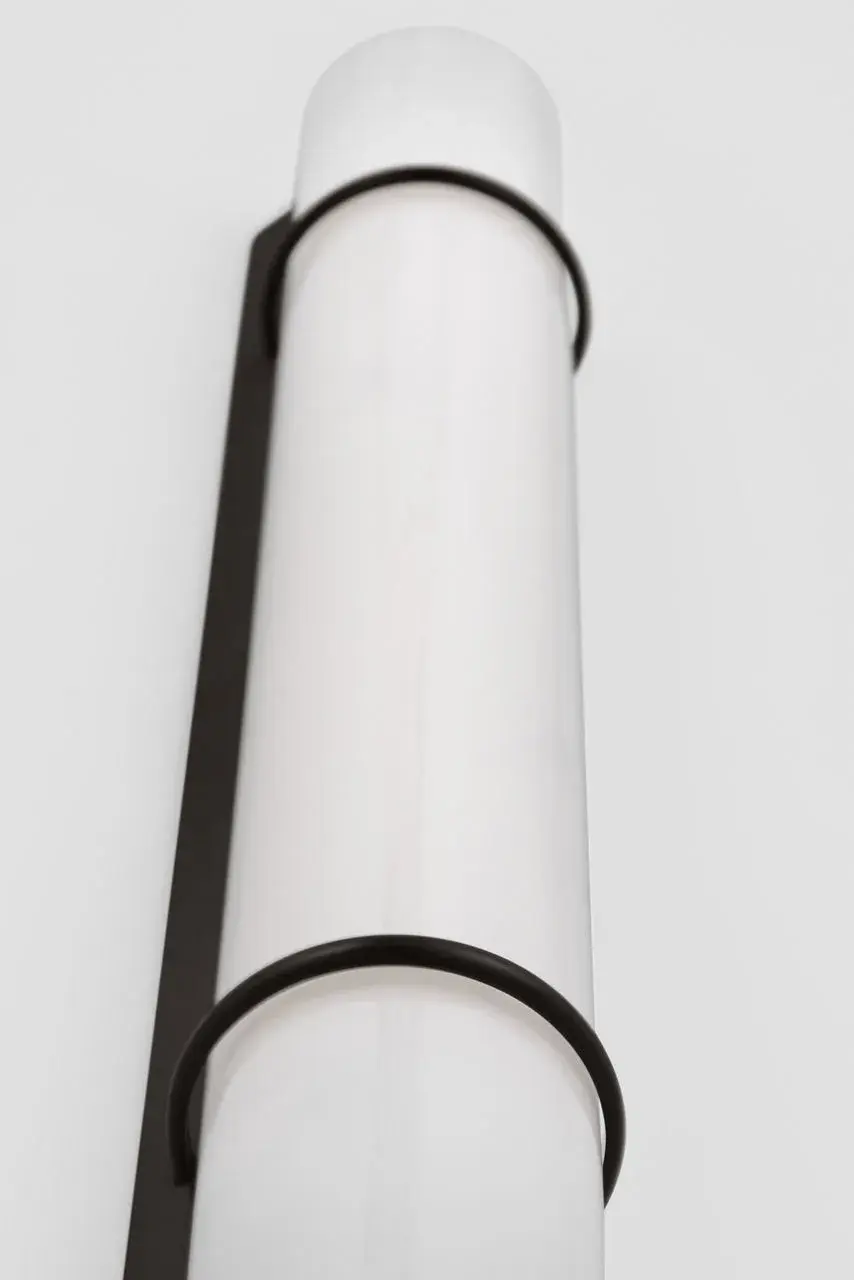 Amelie LED Vanity Light in Aged Iron - Image 4