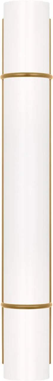 Amelie LED Vanity Light in Burnished Brass