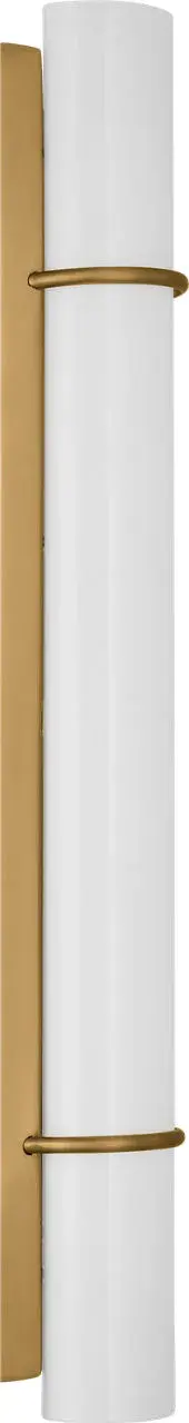 Amelie LED Vanity Light in Burnished Brass - Image 4