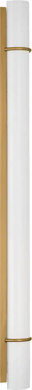 Amelie LED Vanity Light in Burnished Brass - Image 4