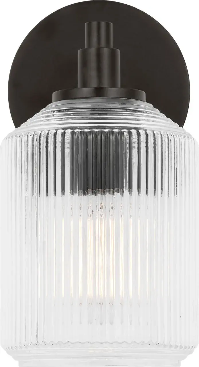 Barstow 9" Bath Vanity Light in Aged Iron - Image 2