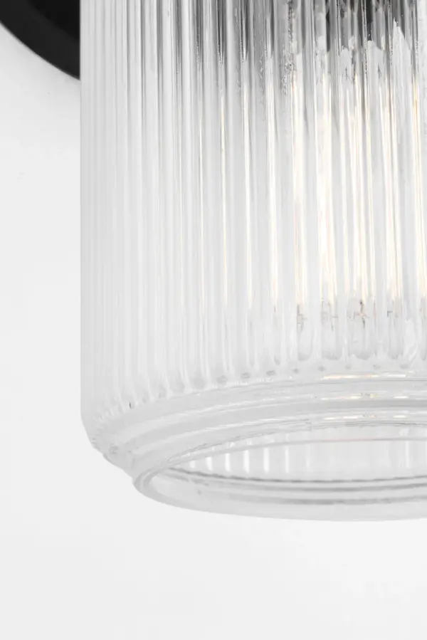 Barstow 9" Bath Vanity Light in Aged Iron - Image 4