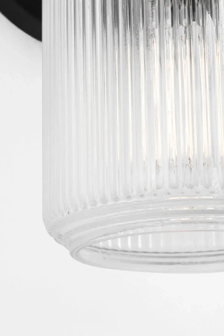 Barstow 9" Bath Vanity Light in Aged Iron - Image 4