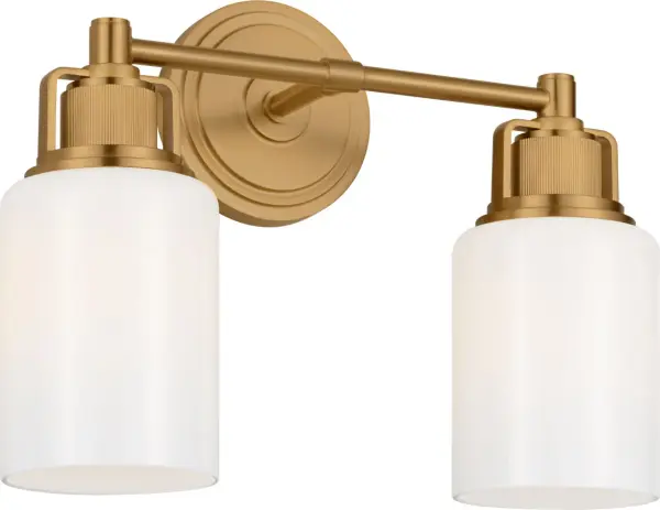 Ashford 14" Bath Vanity Light in Burnished Brass - Image 5