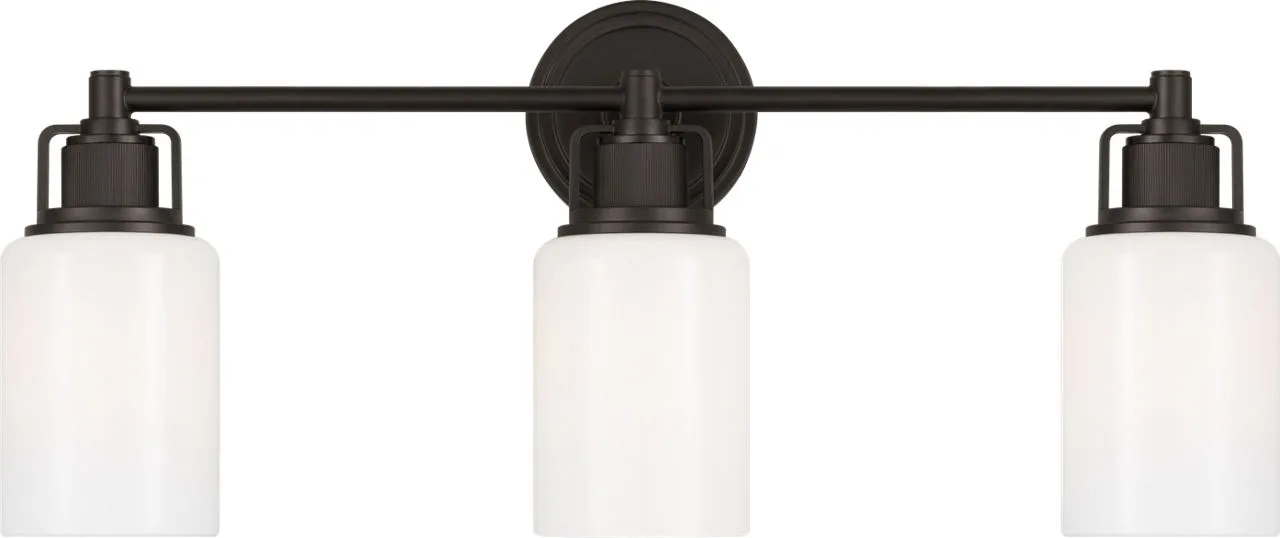 Ashford 24" Bath Vanity Light in Aged Iron